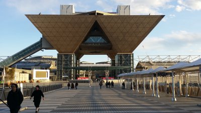 東京は晴天！絶好の訪問日より