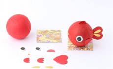 楽しく手作り！和紙ころころ金魚ちゃん  手作...