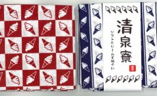 オリジナル柄手ぬぐい実例！ソフトクリーム柄...