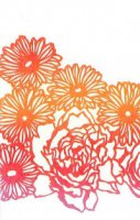 和紙ポチ袋花しらべ切り絵⑤